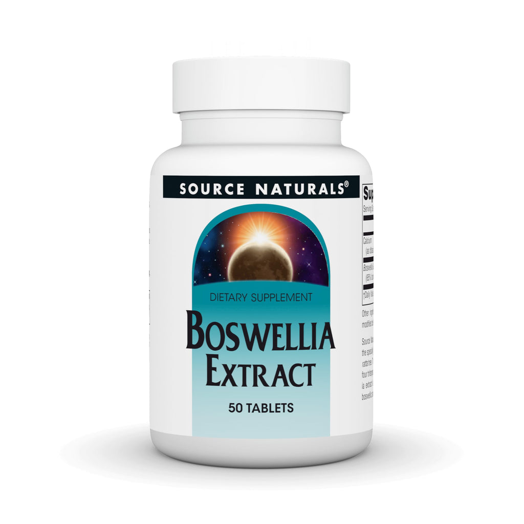 Source Naturals Boswellia Extract Supplement - 50 Tablets