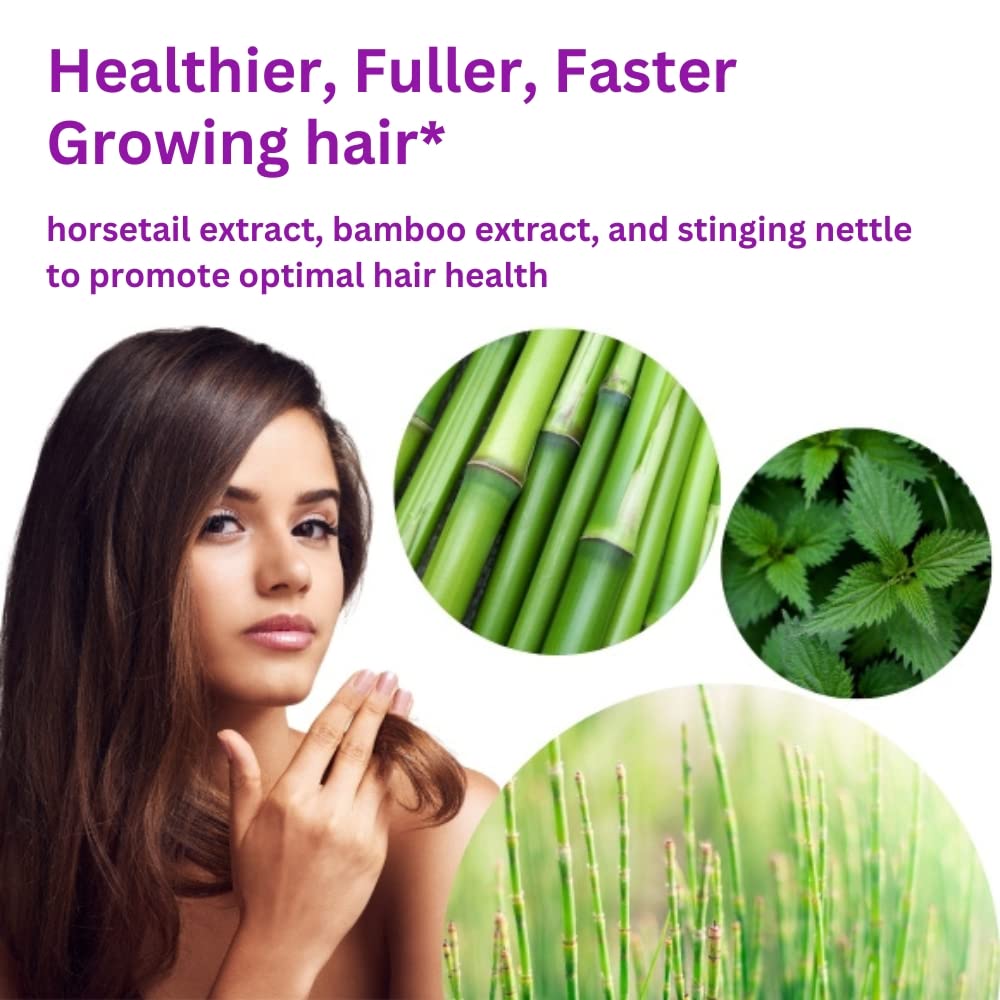 nutrilevels Hair Skin Nail Capsules with Biotin - 60 Capsules - image 4