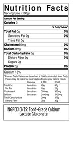 Cape Crystal Calcium Lactate Gluconate Food Grade - 8 oz - image 2