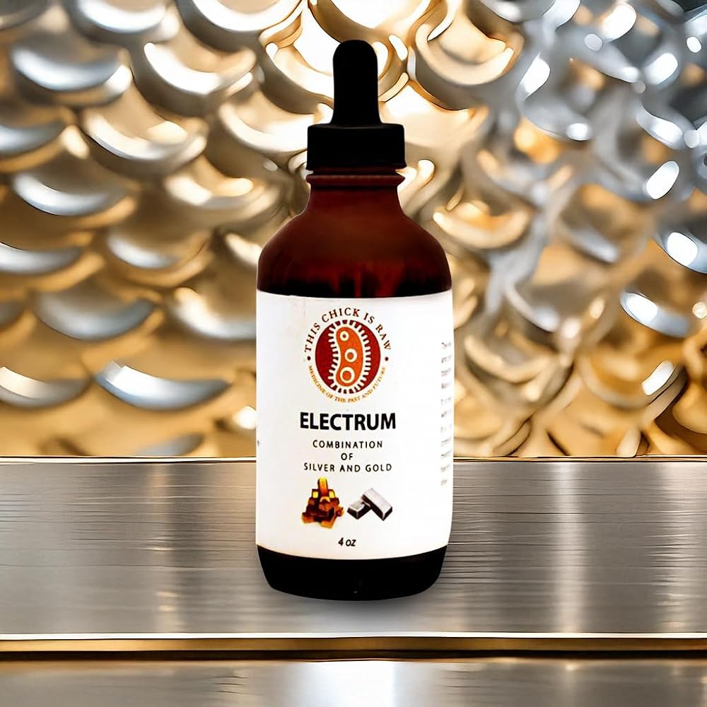 This Chick is Raw Colloidal Electrum Nano Gold & Silver - 4 oz - image 2