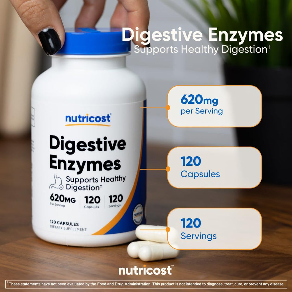 Nutricost Digestive Enzymes 335mg