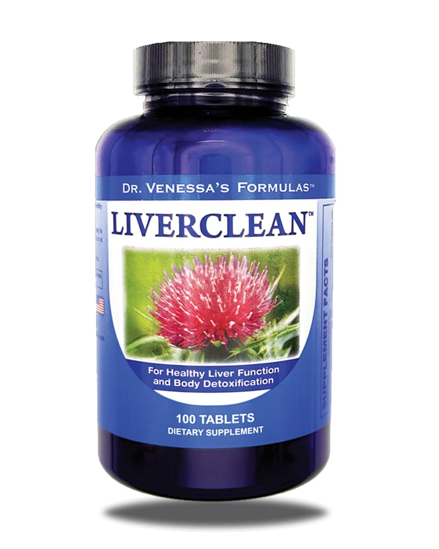 Dr. Venessa's Formulas Liverclean Liver Support - 100 Tablets
