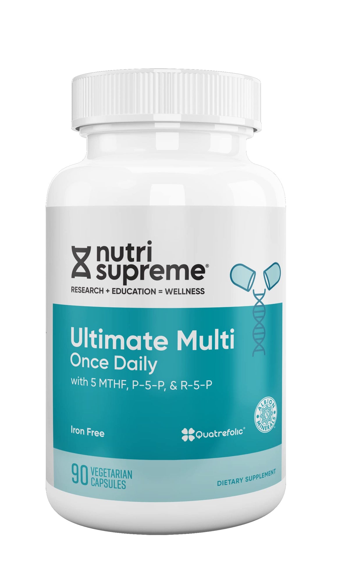 Nutri-Supreme Research Ultimate Multivitamin for Men and Women - 90 Capsules