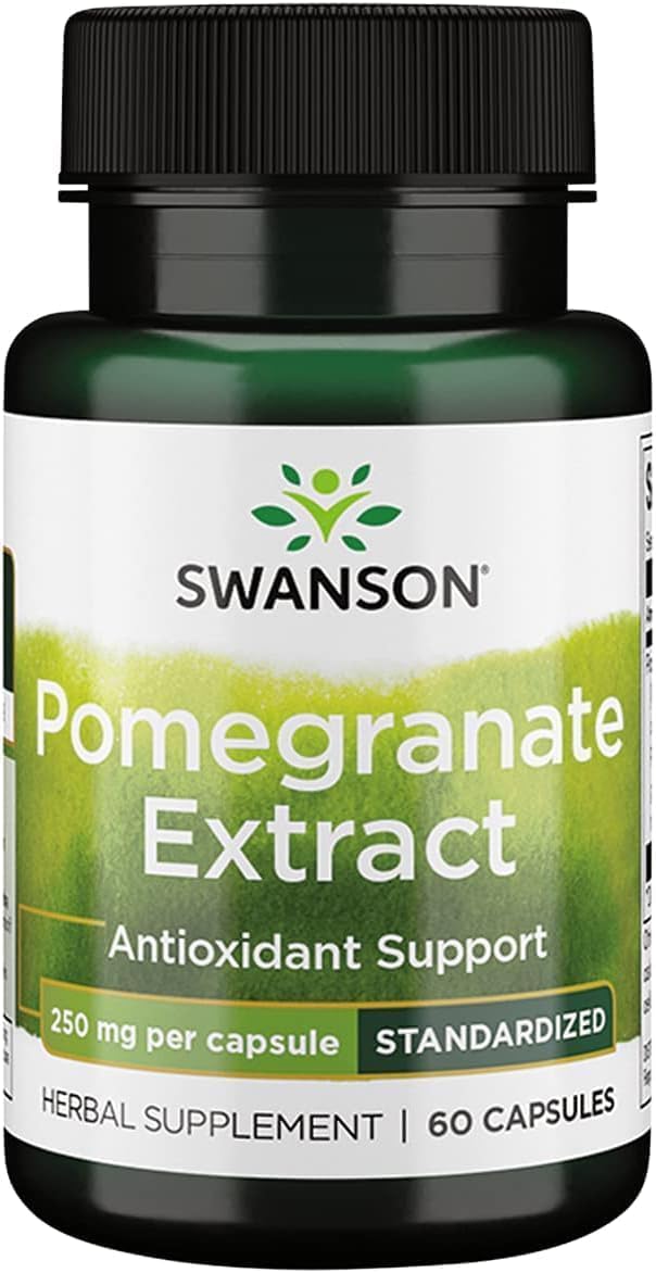 Swanson HRB Pomegranate Extract Standardized 250 mg - 60 Capsules