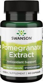 Swanson HRB Pomegranate Extract Standardized 250 mg - 60 Capsules
