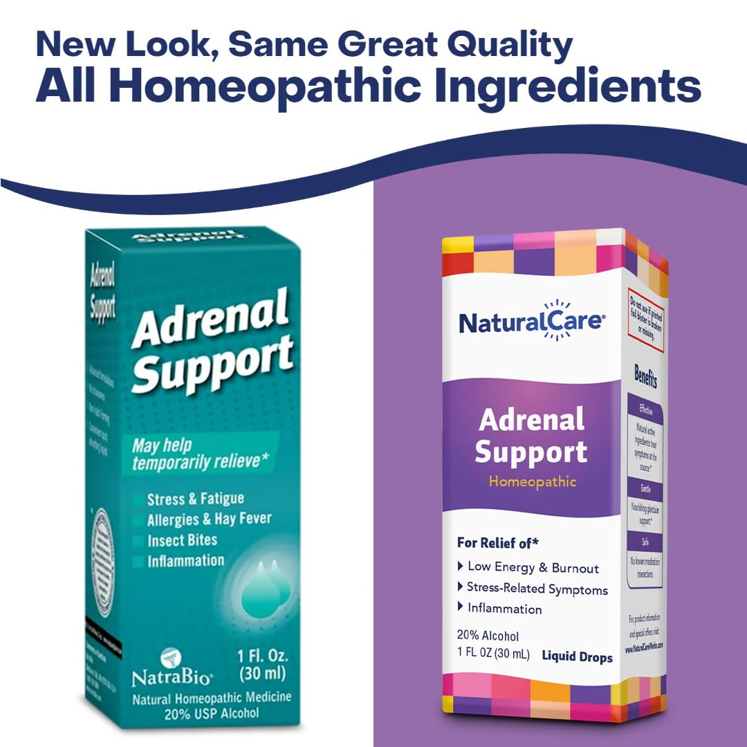 Natra-Bio NaturalCare Adrenal Support Homeopathic Drops - 1 Fl Oz - image 7