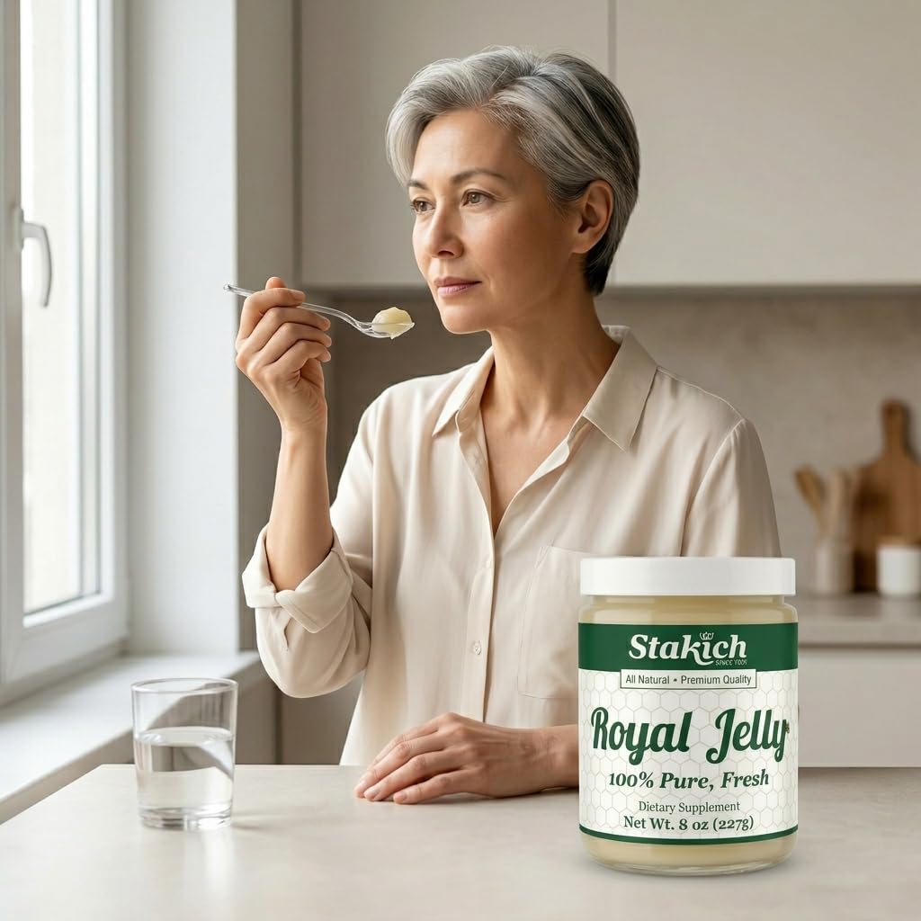 Stakich Fresh Royal Jelly Liquid Supplement - 8 oz - image 7