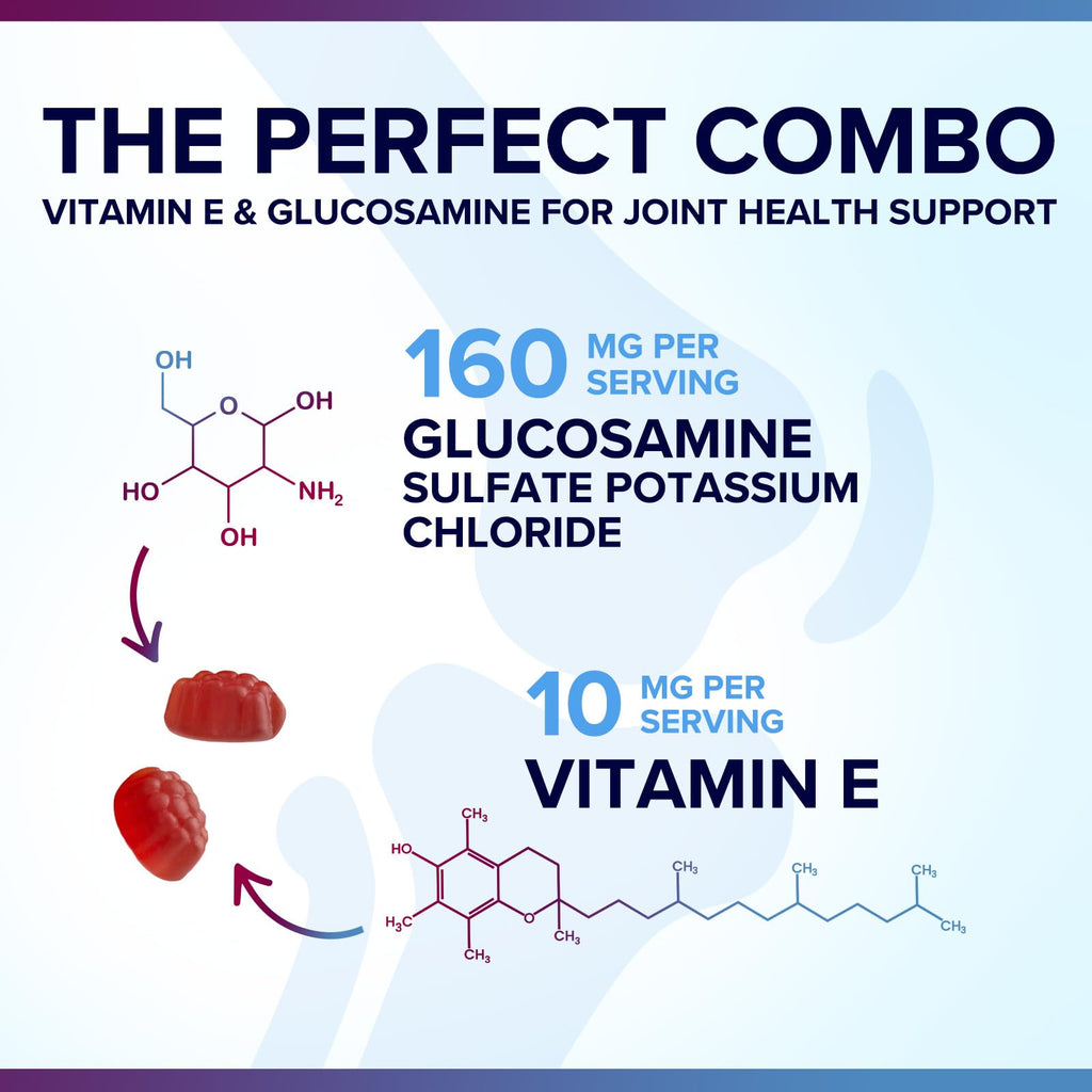 Nature's Choice Joint Support Gummies - Extra Strength Glucosamine