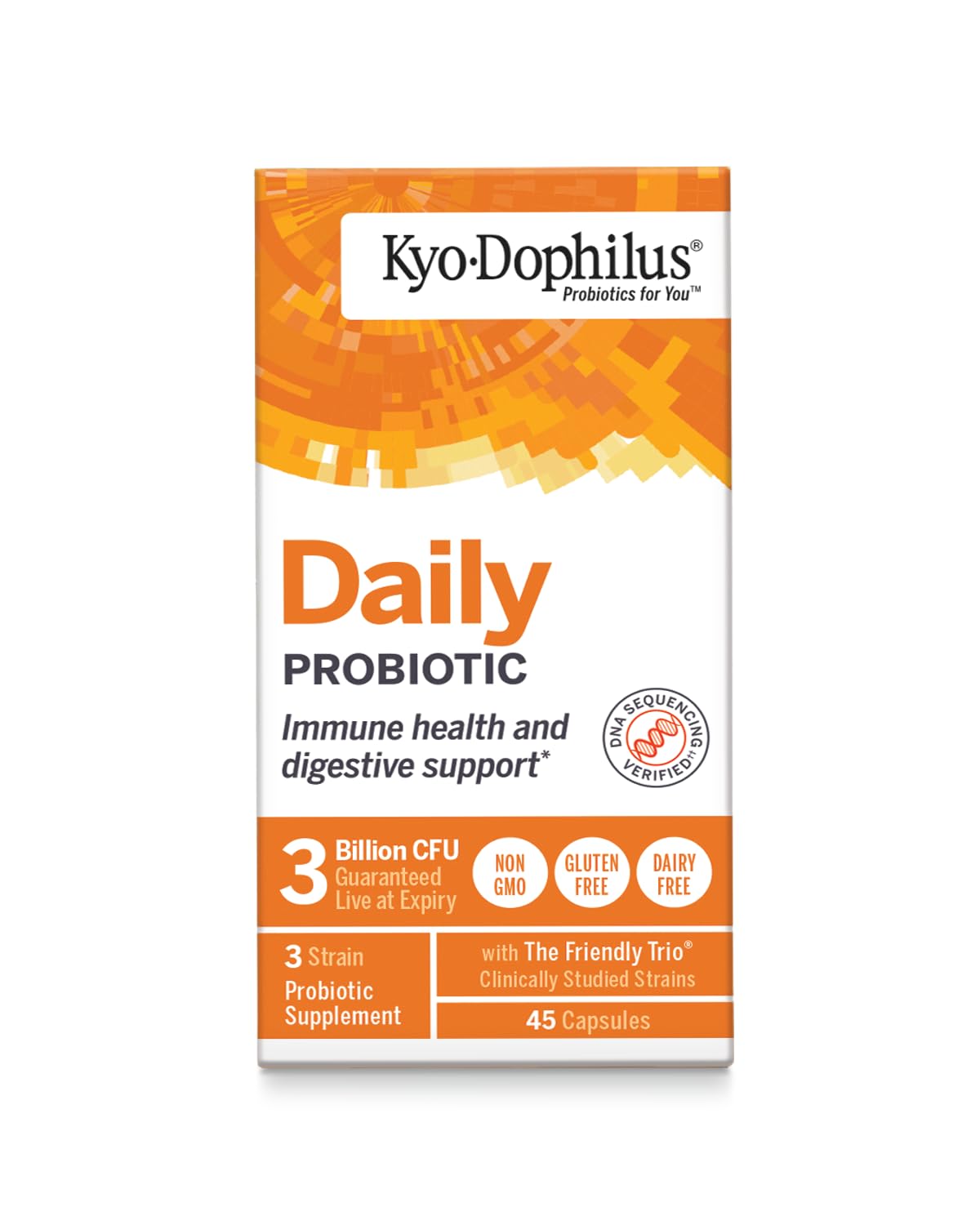 Kyolic Kyo-Dophilus Digestion and Immune Health Probiotic Supplement