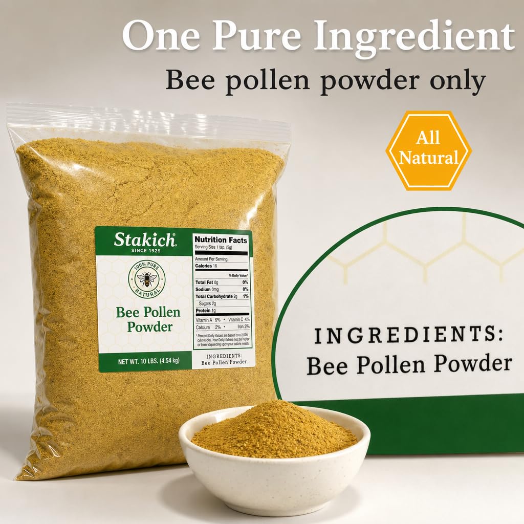 Stakich Bee Pollen Powder