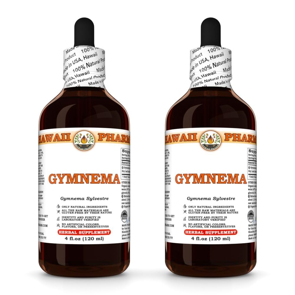 Hawaii Pharm Gymnema (Gymnema sylvestre) Leaf Liquid Extract