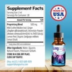 LUNG CLEAR PRO: Natural Respiratory Drops Blend with Mullein