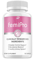 Indelo FemiPro Support Supplement Probiotic - 60 Capsules