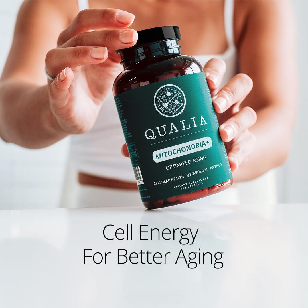 Qualia Mitochondria+ NAD+ Booster for Cellular Energy - 160 Capsules - image 4