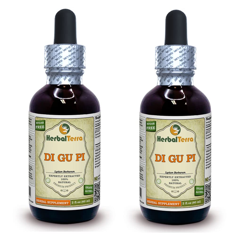 Herbal Terra LLC Di Gu Pi, Lycium (Lycium Barbarum) Tincture, Dried