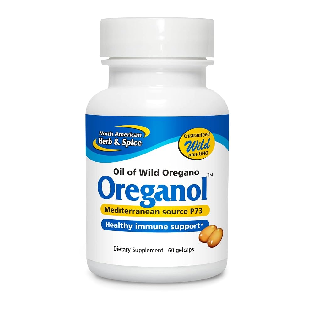 North American Herb & Spice Oreganol P73 Wild Oregano - 60 Gelcaps