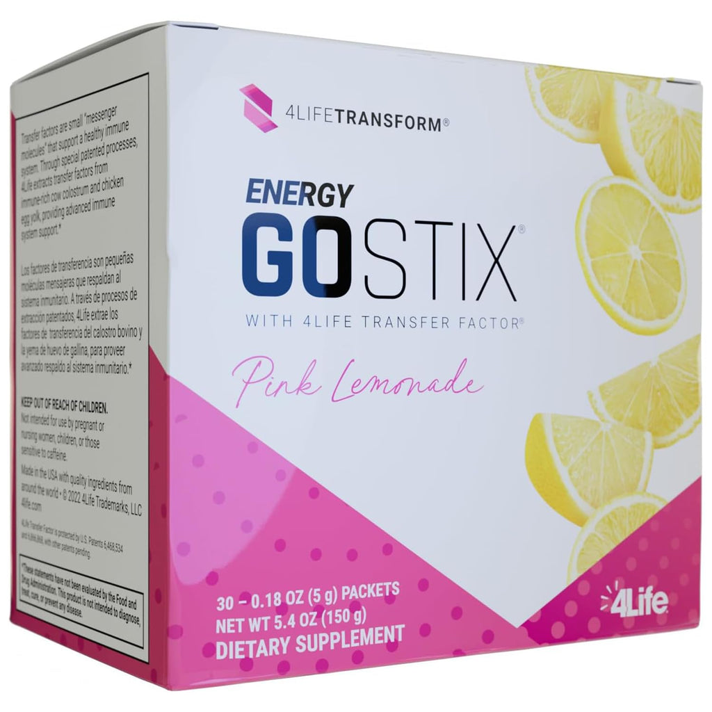 4Life Energy Go Stix Drink Mix with Amino Acids and Green Tea
