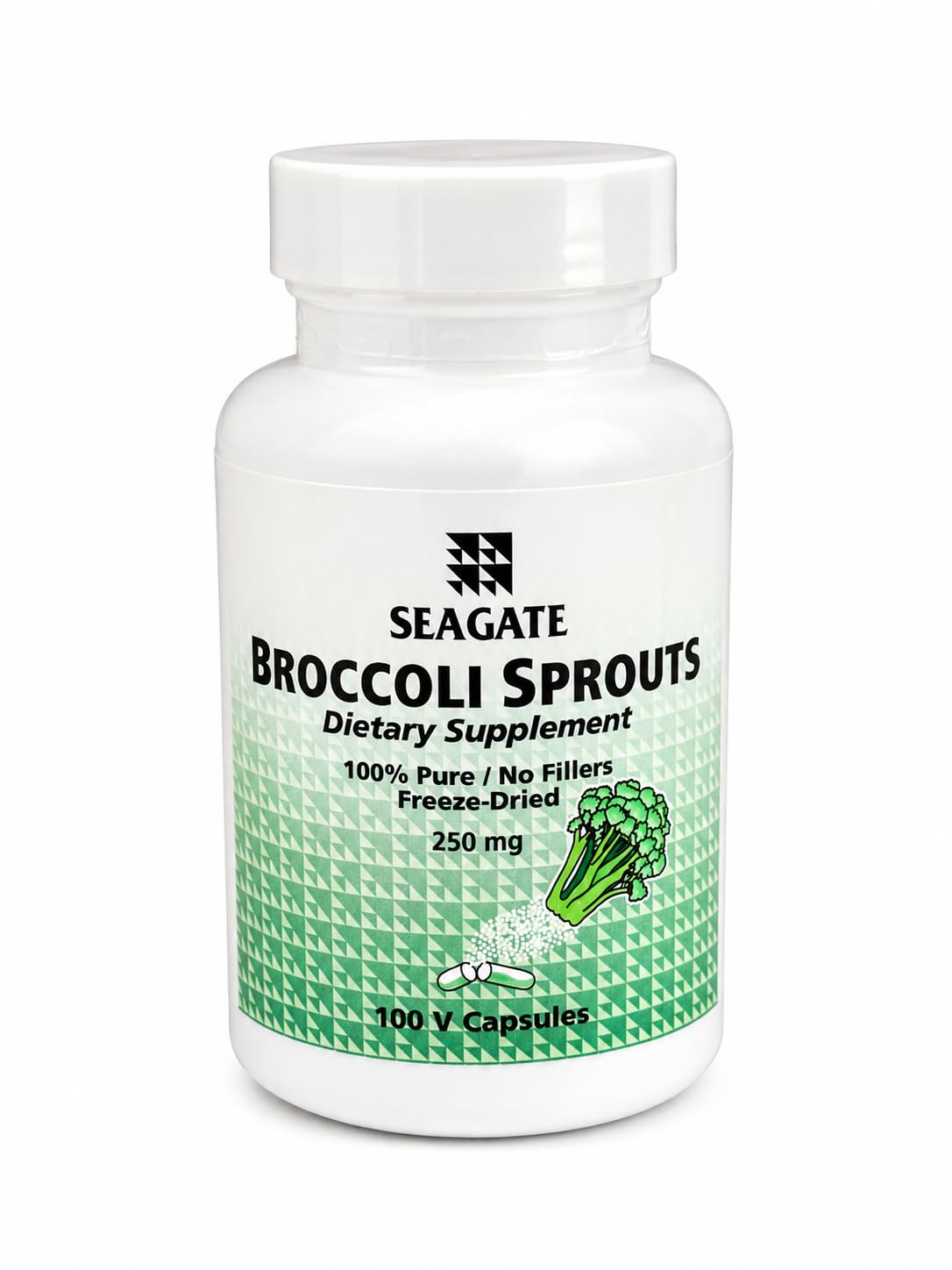 Seagate Products Broccoli Sprouts Supplements 250 mg