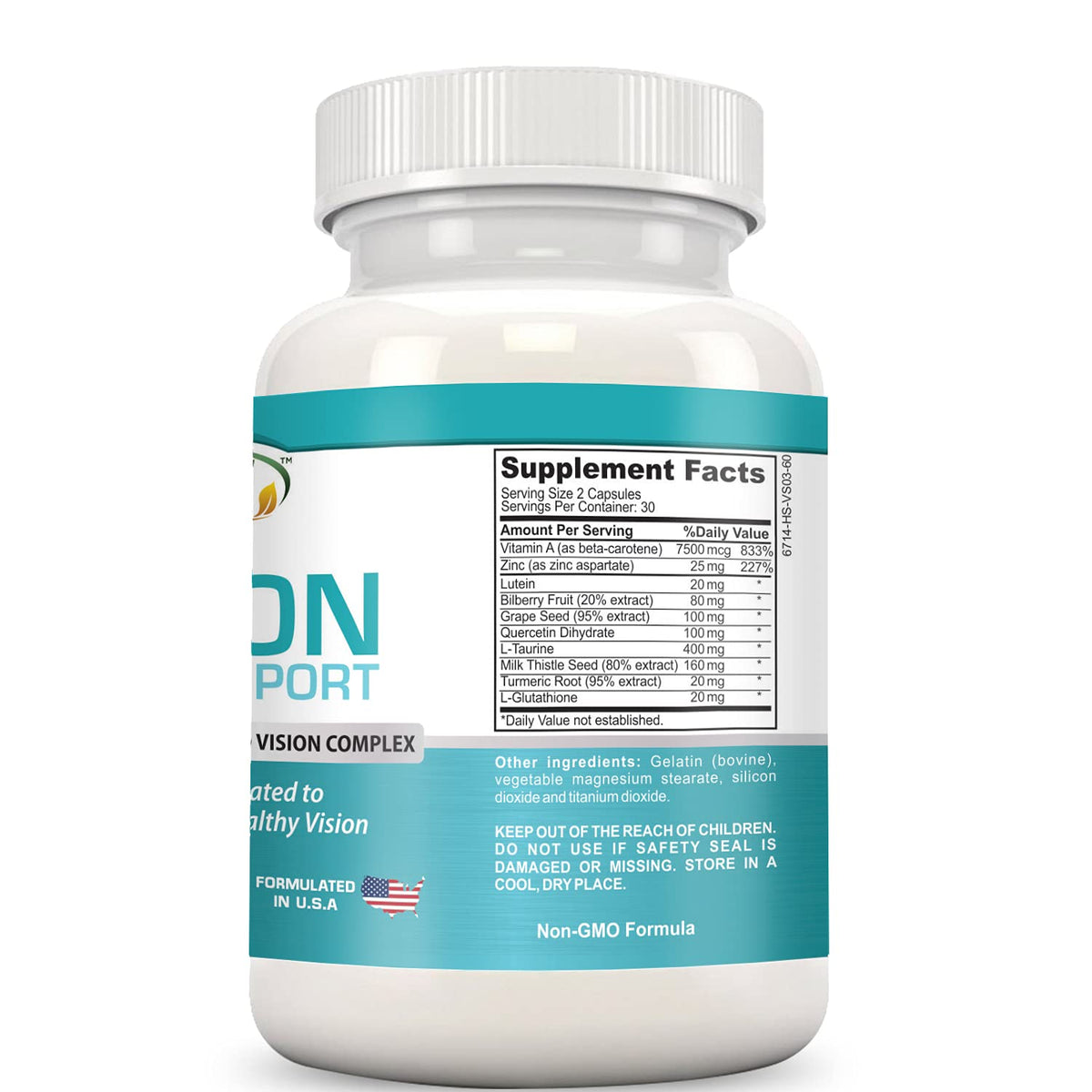 Gold Banner Lutein Eye Vitamins Vision Support Complex - 60 Capsules - image 2
