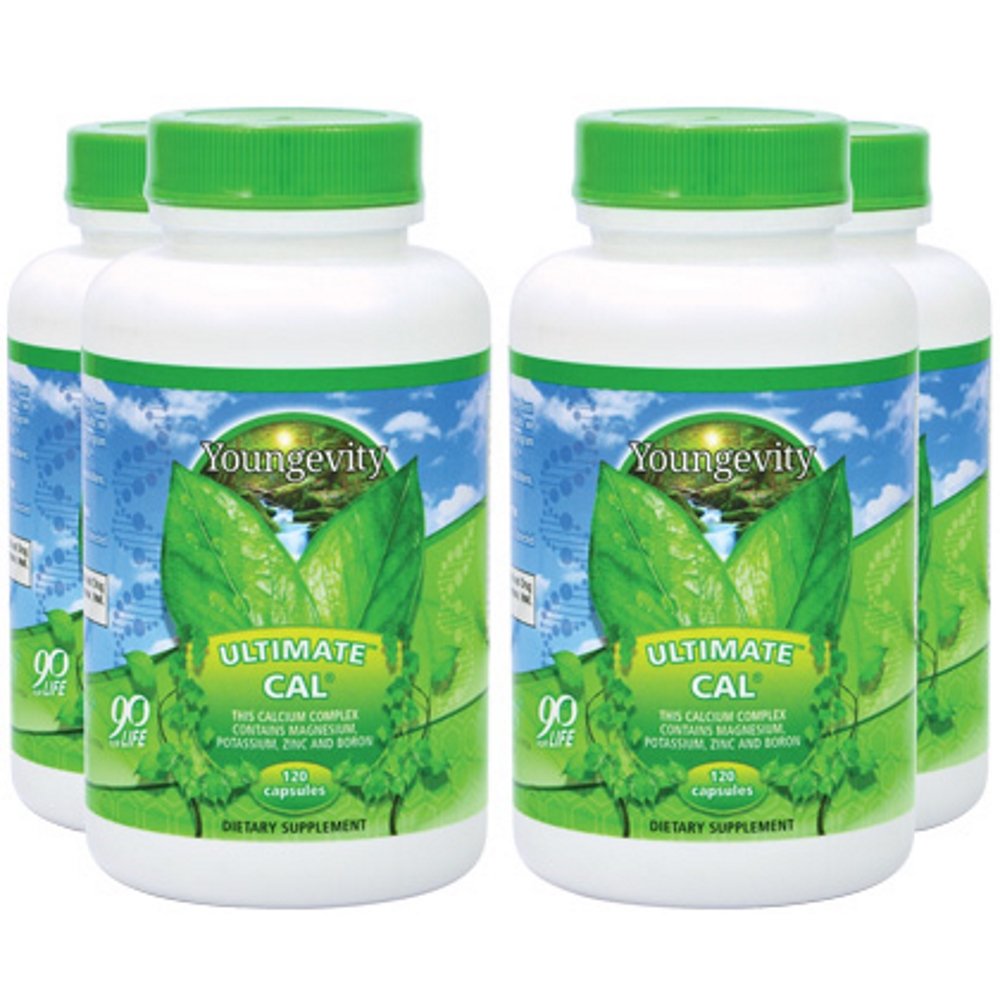 Youngevity Ultimate Cal Calcium Magnesium Bone Support - 480 Capsules