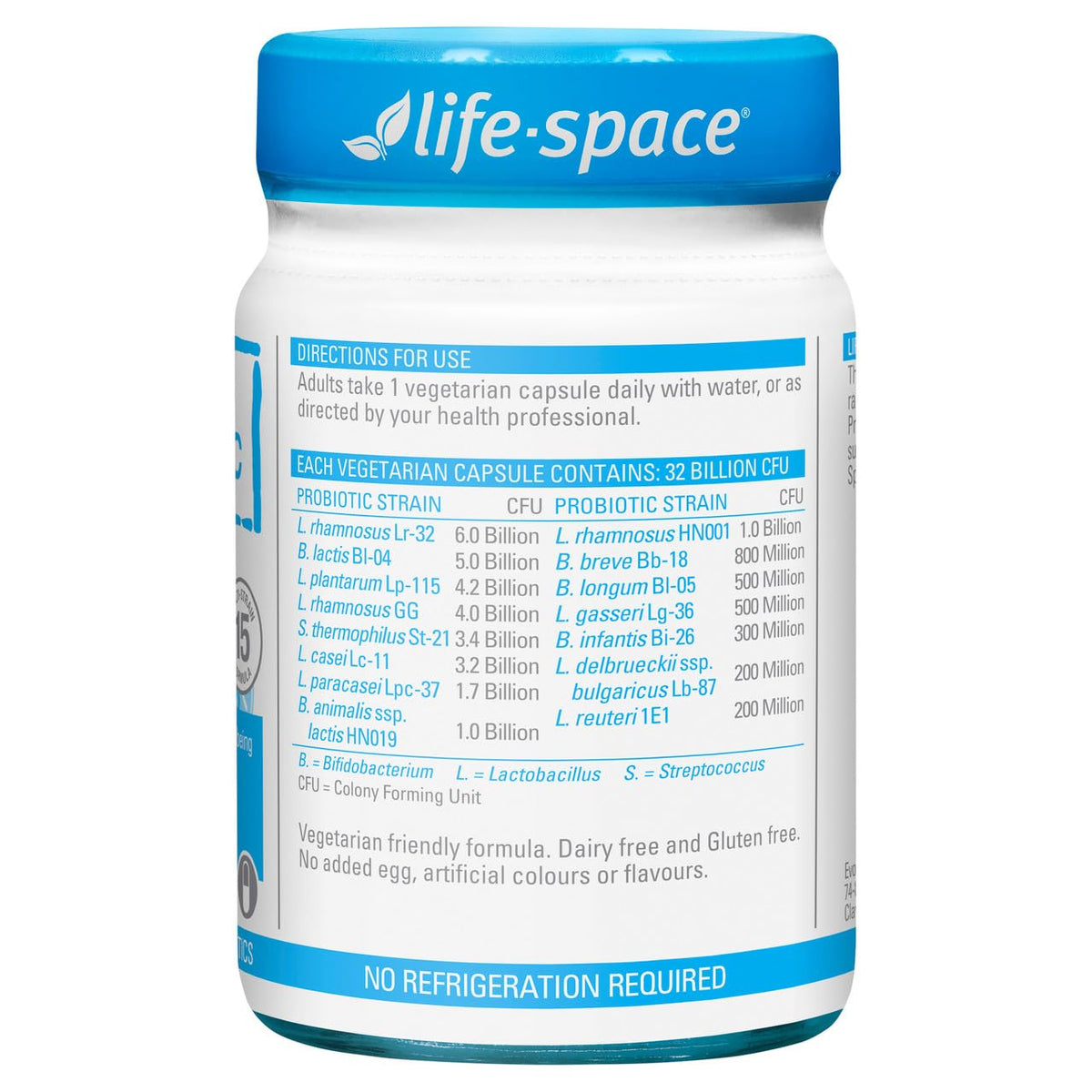 Life-Space Broad Spectrum Probiotic - 60 Capsules - image 3