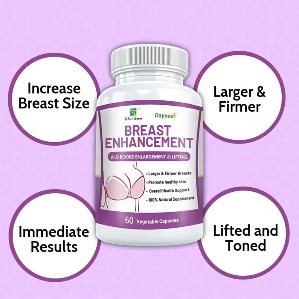 AIHIYO Breast Enhancement Capsule - 60 Capsules - image 2