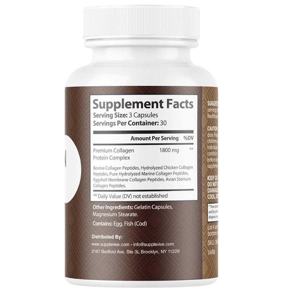 Supplevive Collagen Ultra Complex Multi-Type Peptides - image 2