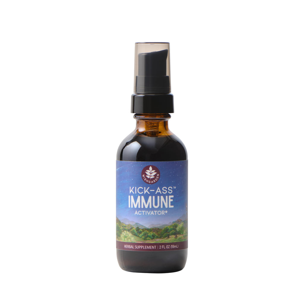 WishGarden Kick-Ass Immune Activator Herbal Tincture - 2 Fl Oz