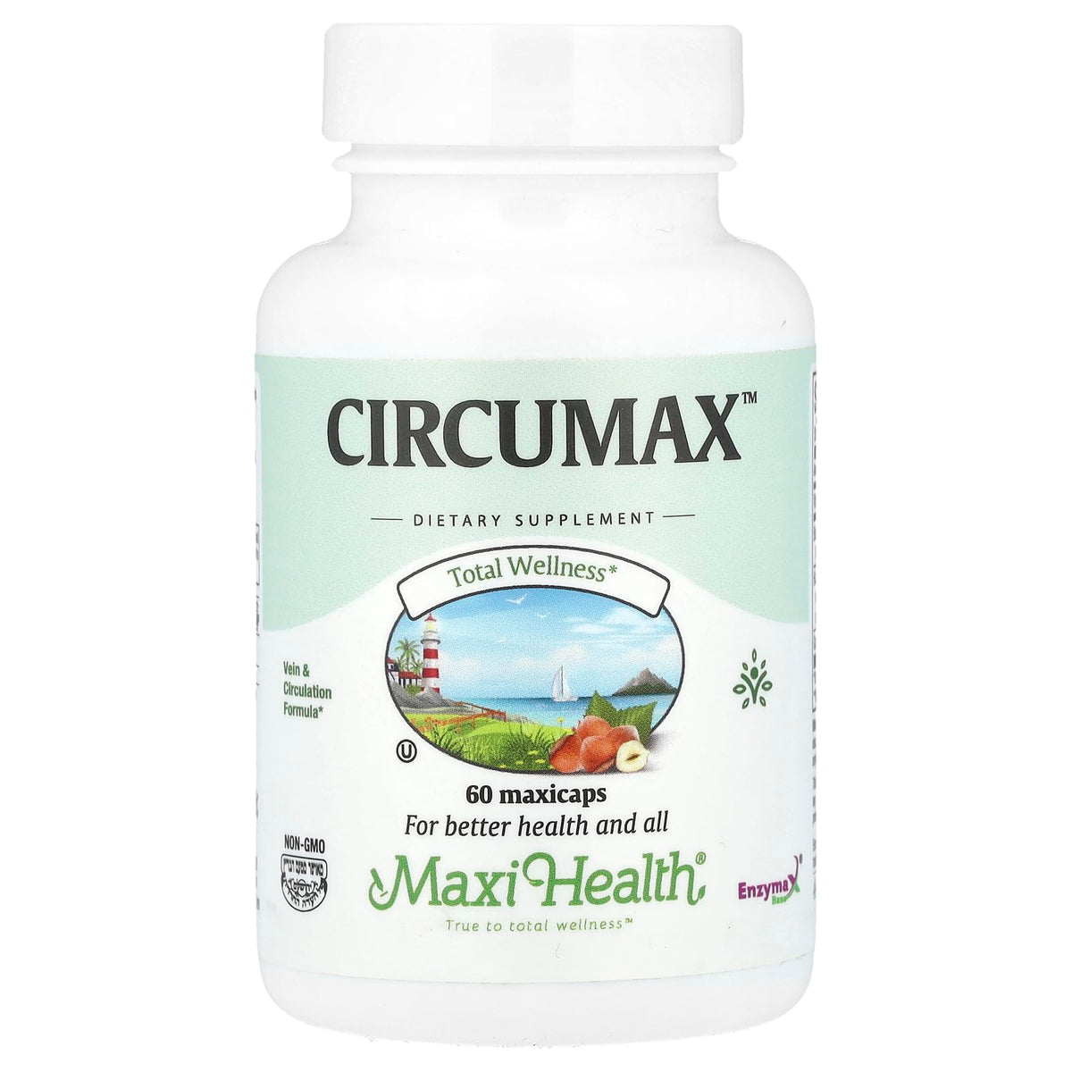 Maxi Health CircuMax Blood Circulation Supplement - 60 Capsules
