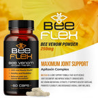 AURA VITAMINS Bee Flex Joint Support Glucosamine & Turmeric - 60 Capsules - image 2