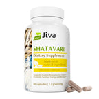Jiva Botanicals Shatavari Capsules 1200mg Organic - 60 Count