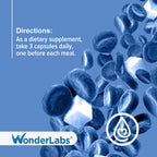 Wonder Laboratories Berberine HCL 500mg + Cinnamon & Chromium