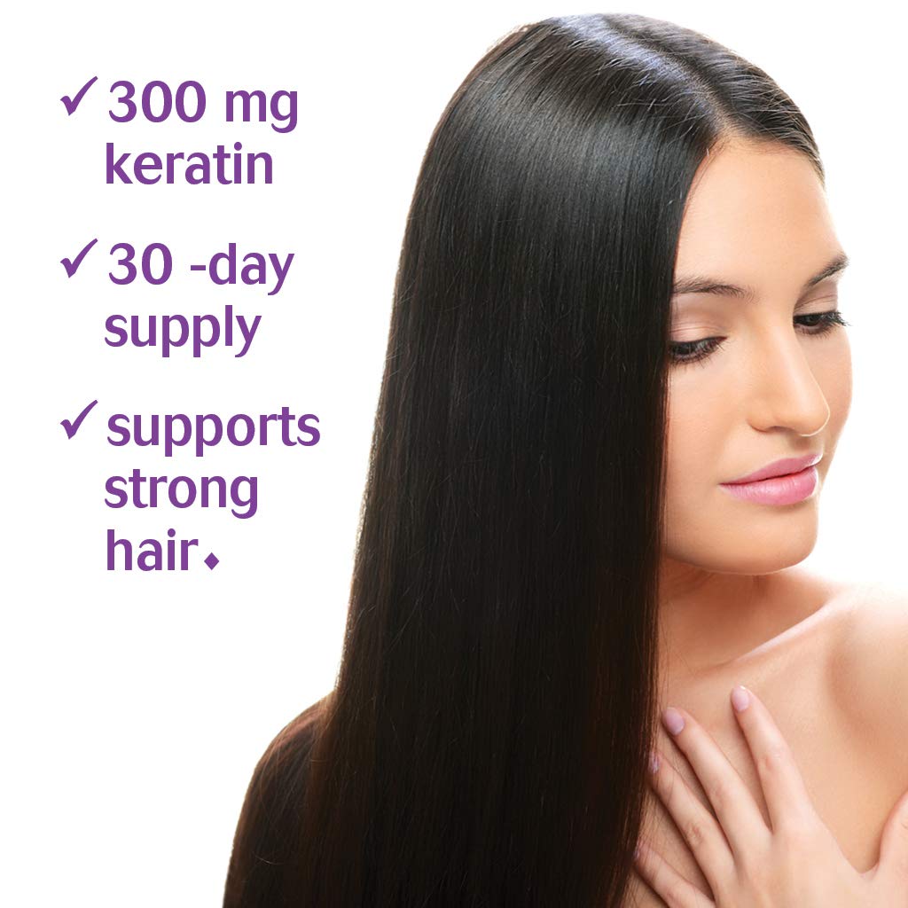 BlueBonnet Beautiful Ally Keratin Care Hair Supplement - 30 Vegetarian Capsules - image 4