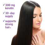 BlueBonnet Beautiful Ally Keratin Care Hair Supplement - 30 Vegetarian Capsules - image 4