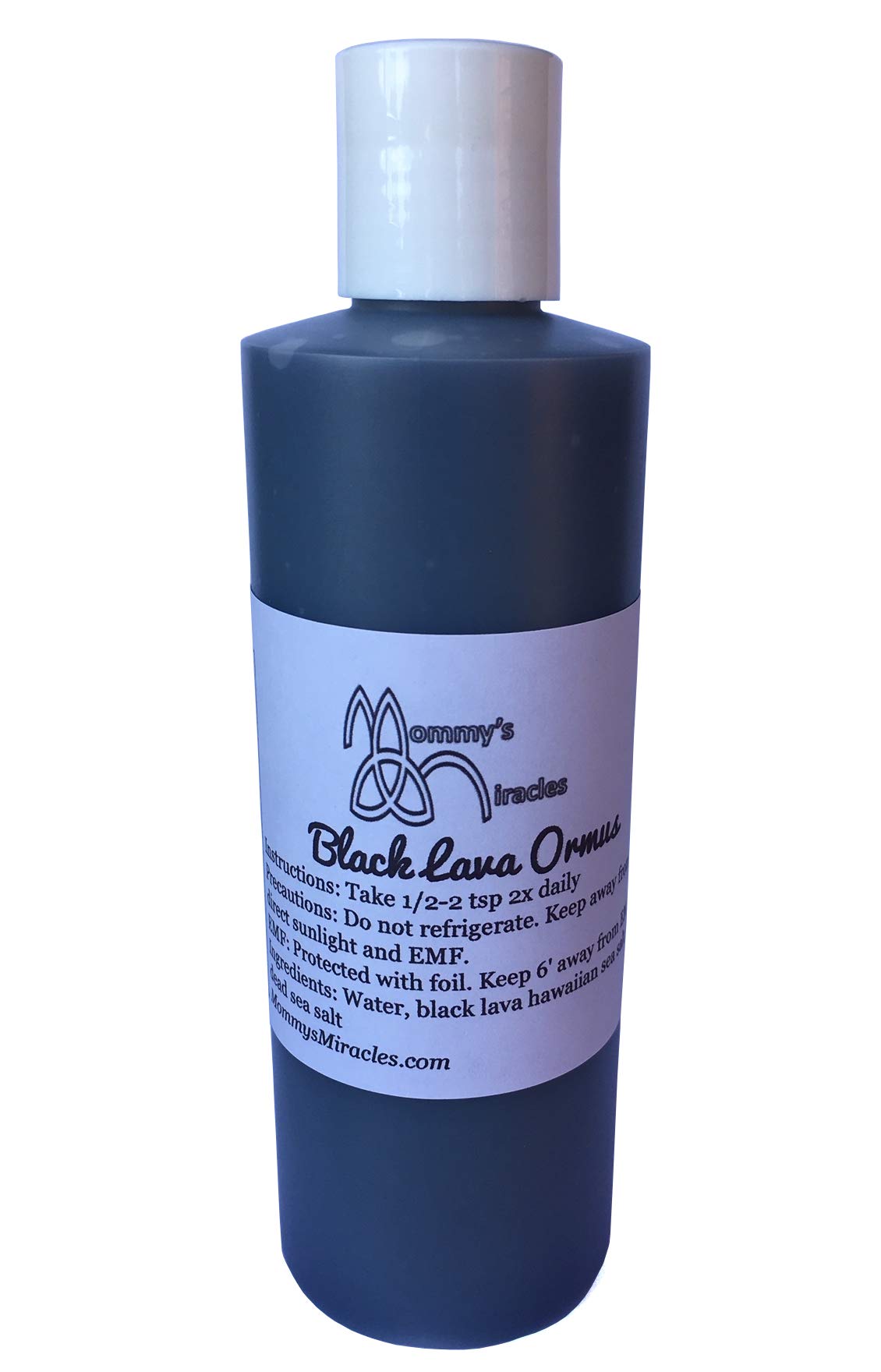 Mommy's Miracles Black Lava Hawaiian Ormus Monoatomic Gold - 8 Fl Oz