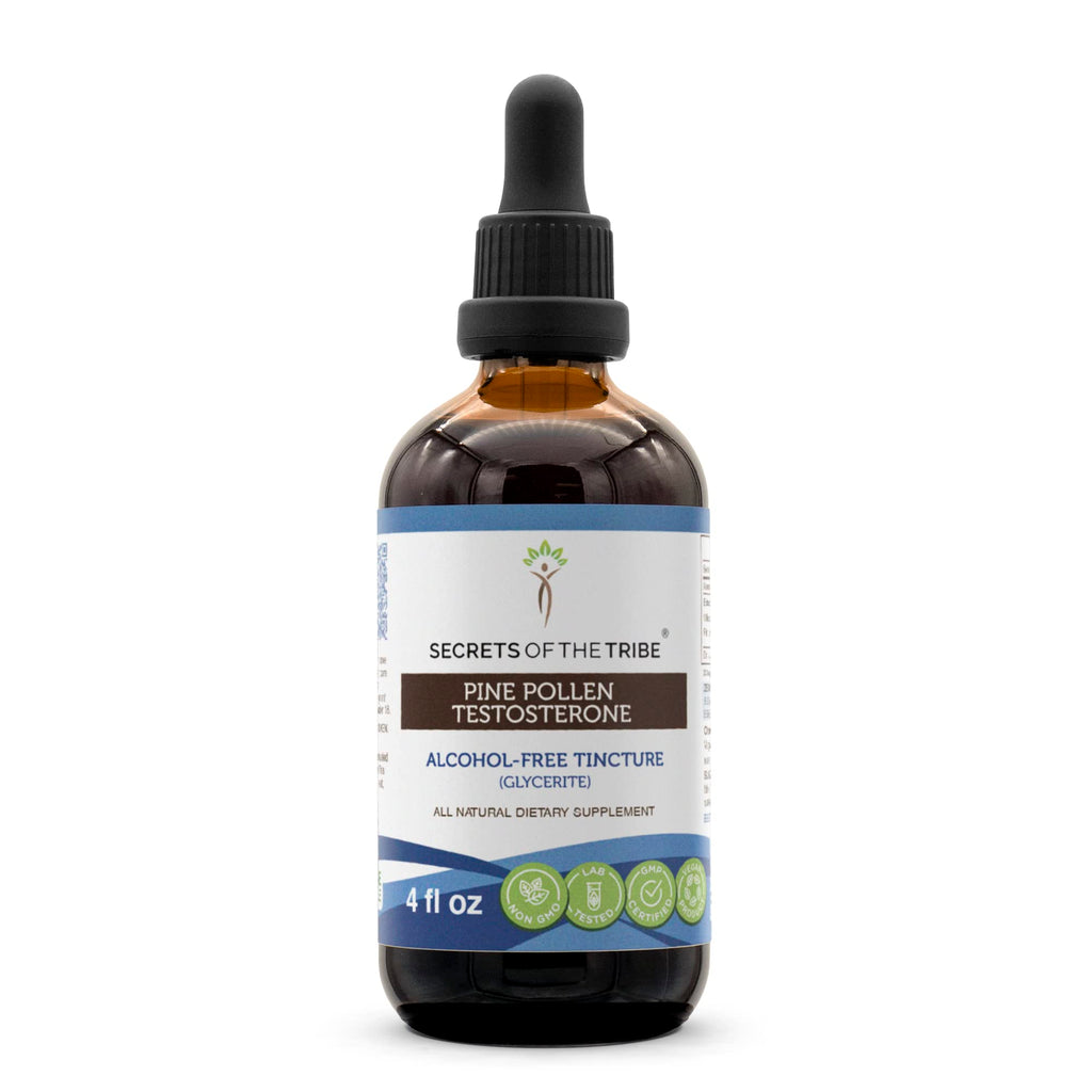 Secrets of the Tribe Pine Pollen Testosterone Alcohol-Free Extract