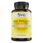 Pure By Nature Bee Pollen Supplement with Propolis & Royal Jelly - 120 Capsules