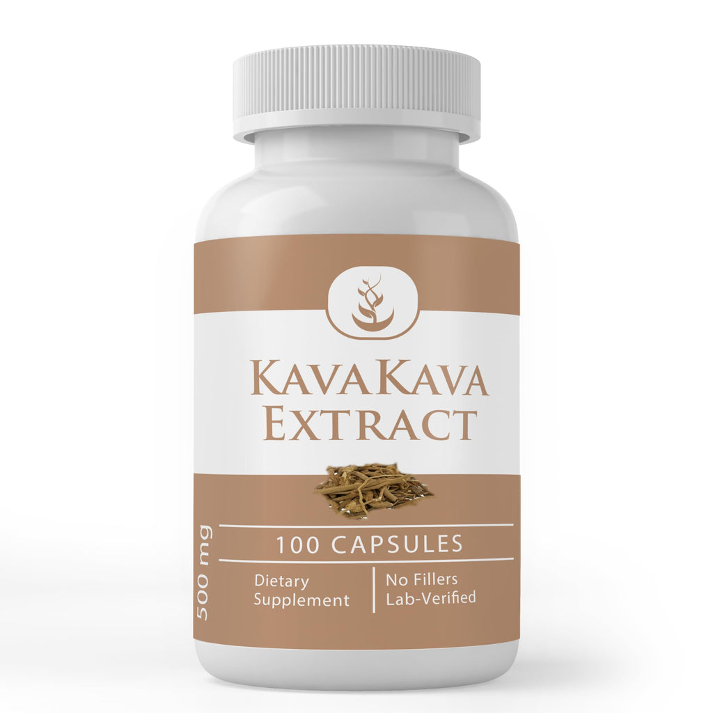 PURE ORIGINAL INGREDIENTS Kava Kava Extract - 100 Capsules