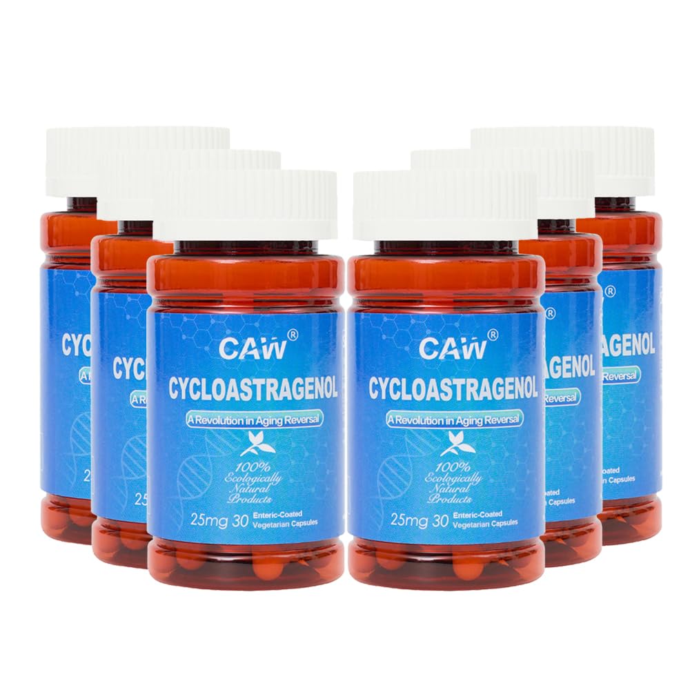 CAW Hypersorption Cycloastragenol 25mg Enteric-Coated - 180 Capsules