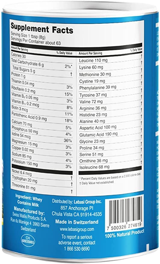 LEBASI Lactoserum Whey Protein Powder - Pack of 2 - image 2