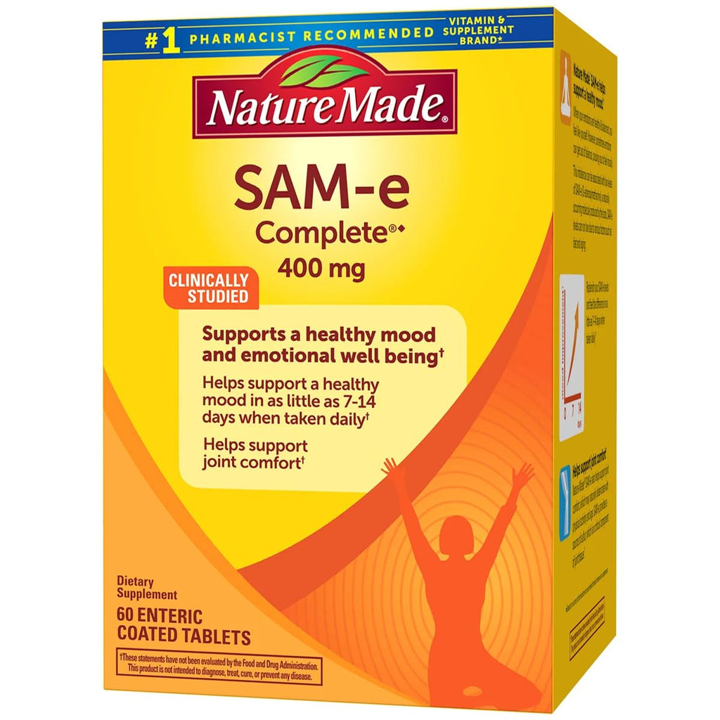 Nature Made SAM-e Complete 400 mg Tablet - 60 Count