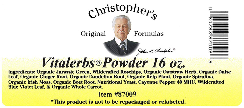 Christopher's Original Formulas Vitalerbs Powder - 16 oz - image 2