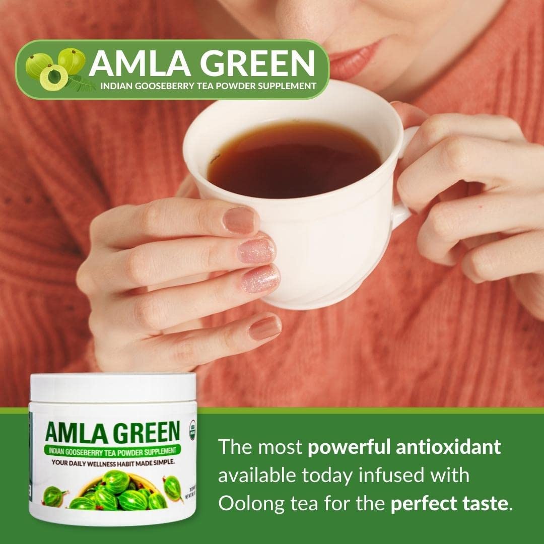 Amla Powder & Green Tea Superfood Supplement
