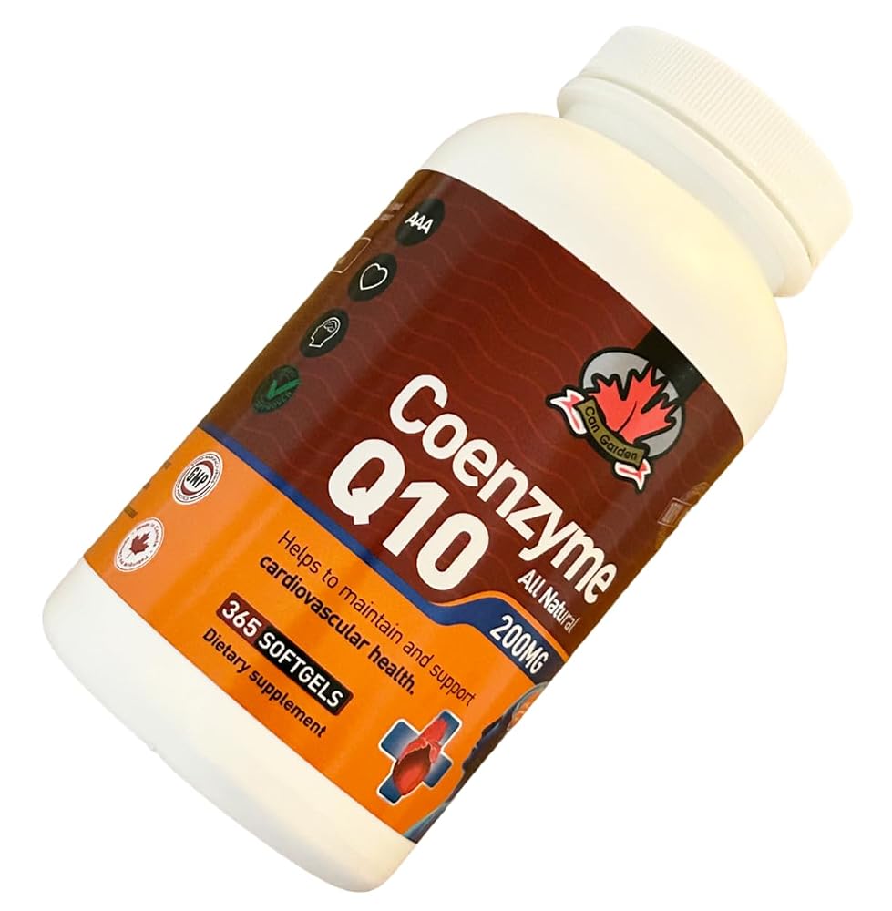 Can Garden Coenzyme Q10 Antioxidant - 365 Softgels - image 4
