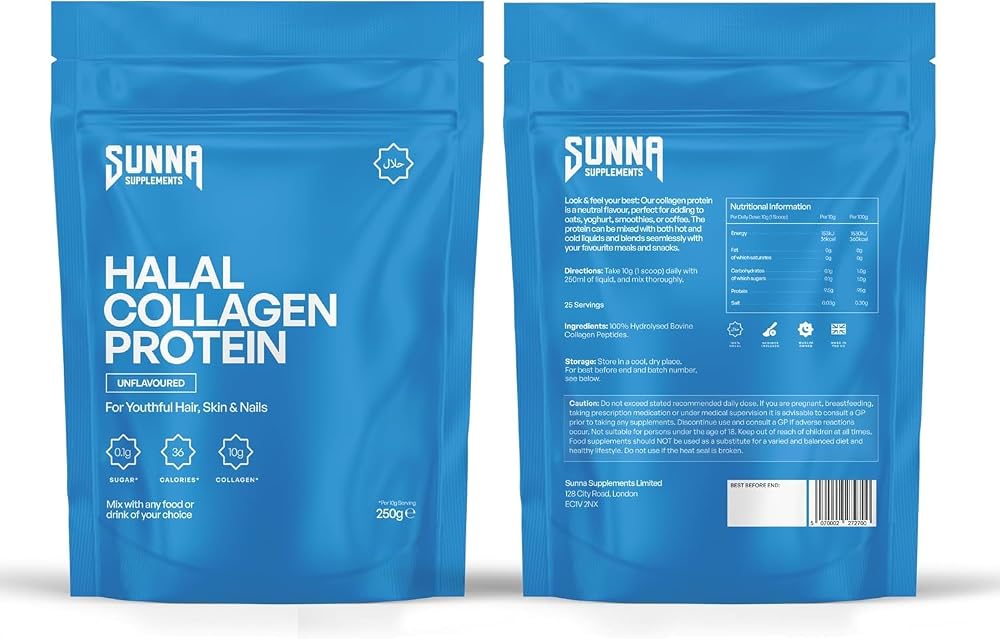 SUNNA SUPPLEMENTS Halal Collagen