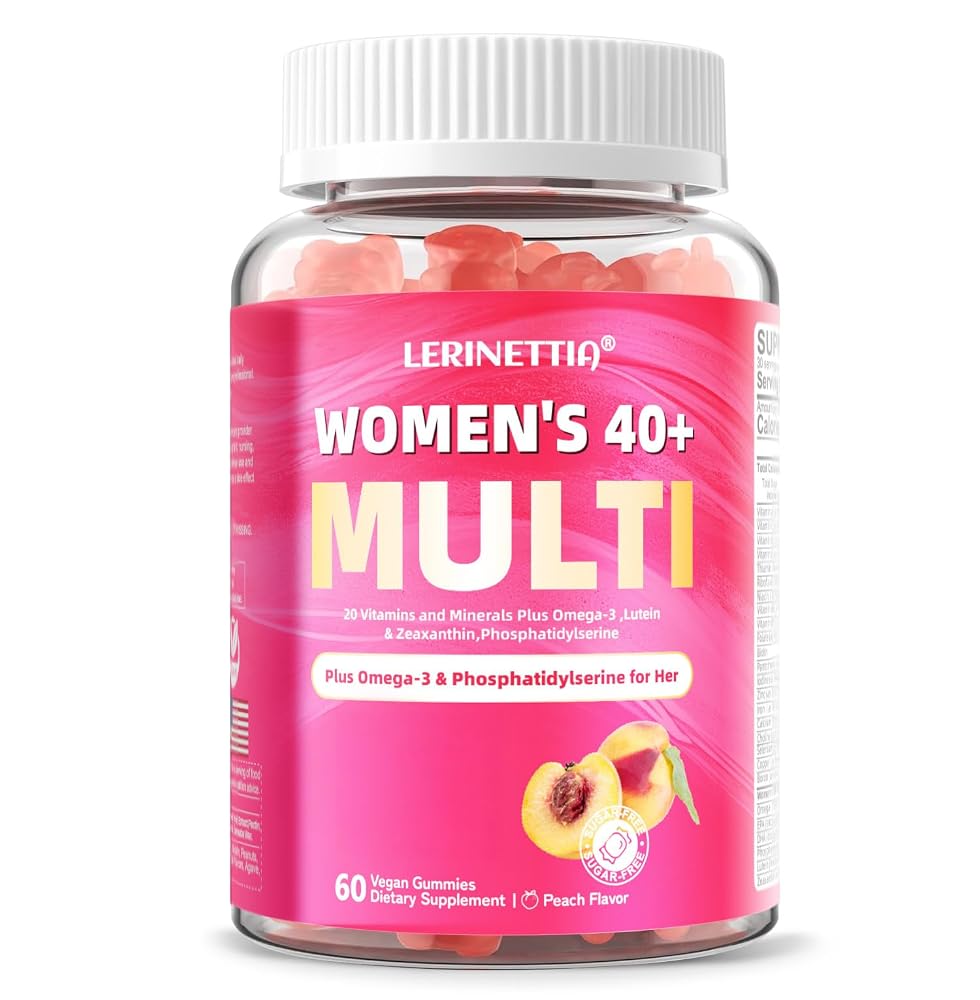 Lerinettia Multivitamin for Women 40+ - 60 Gummies