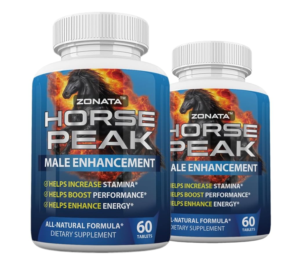 Zonata Horse Peak Dietary Supplement for Men - 120 Tablets