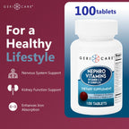 GeriCare Nephro Vitamin C & B Complex Tablets - 100 Count - image 2