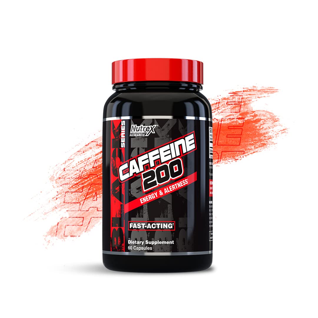 Nutrex Research Caffeine 200 mg - 60 Capsules