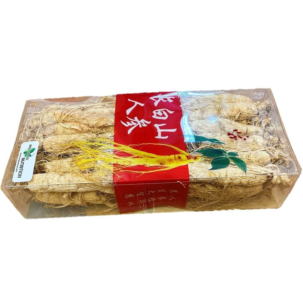 New Green Nutrition Changbai Mountain Premium Dried White Ginseng Root - 1 lb - image 2